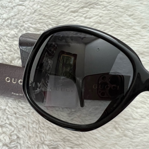 Gucci GG3178/K/S Black Gradient GG Logo Sunglasses w/Accessories - Picture 8 of 16